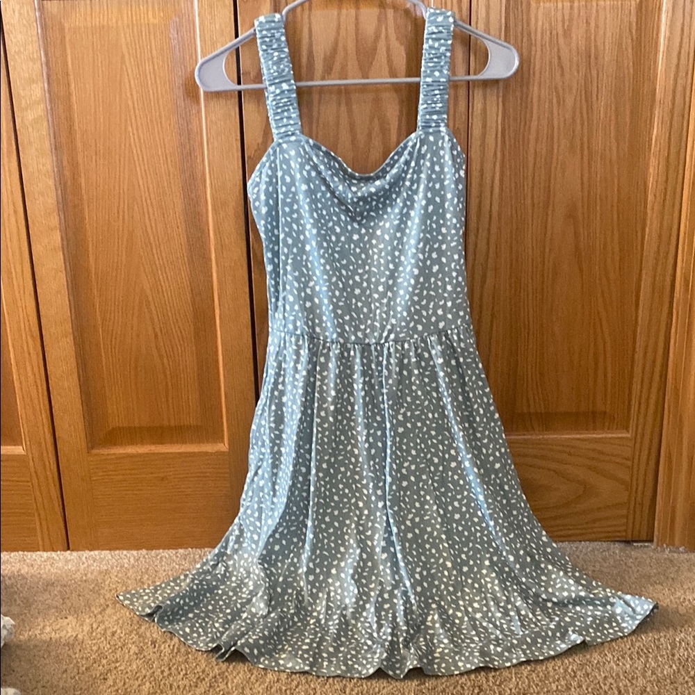 Polka Dot Sleeveless Dress